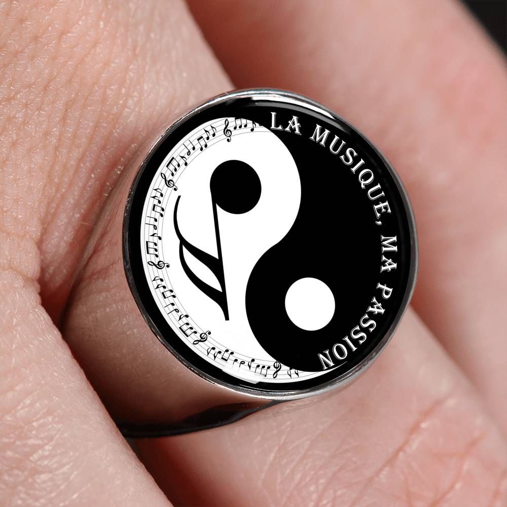 Bague note sales de musique