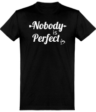 Charger l&#39;image dans la galerie, T-shirt Musique - Nobody is Perfect - Homme | Vêtements Musicien