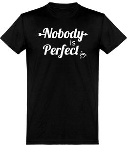 T-shirt Musique - Nobody is Perfect - Homme | Vêtements Musicien