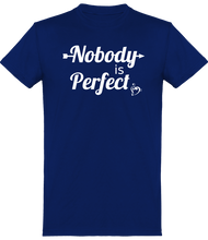 Charger l&#39;image dans la galerie, T-shirt Musique - Nobody is Perfect - Homme | Vêtements Musicien