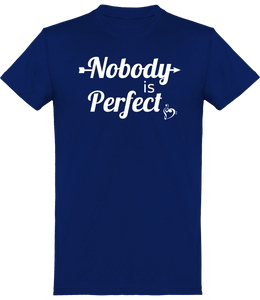 T-shirt Musique - Nobody is Perfect - Homme | Vêtements Musicien