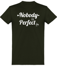 Charger l&#39;image dans la galerie, T-shirt Musique - Nobody is Perfect - Homme | Vêtements Musicien