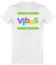 Charger l&#39;image dans la galerie, T-shirt Musique - Good Vibes Only- Homme | Vêtements Musicien