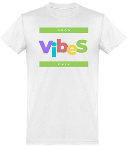 T-shirt Musique - Good Vibes Only- Homme | Vêtements Musicien