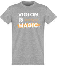 Charger l&#39;image dans la galerie, T-shirt Violoniste - Violon is Beautiful and Magic - Homme | Vêtements Musicien