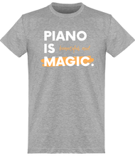 Charger l&#39;image dans la galerie, T-shirt Pianiste - Piano is Beautiful and Magic - Femme | Vêtements Musicien