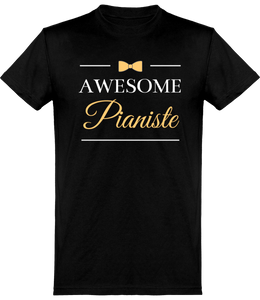 T-shirt Pianiste - Awesome Pianiste - Homme | Vêtements Piano