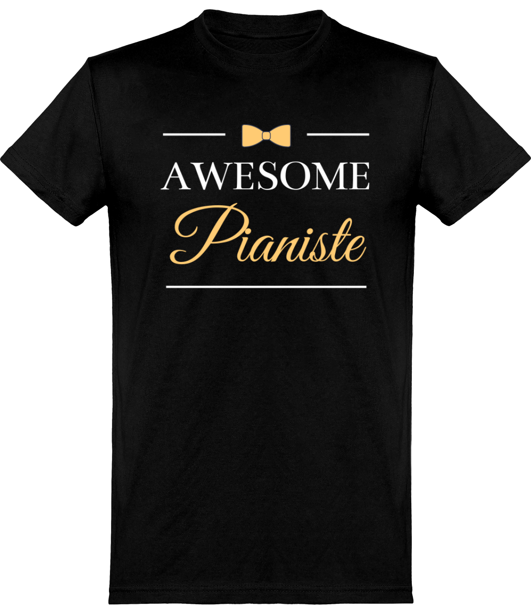 T-shirt Pianiste - Awesome Pianiste - Homme | Vêtements Piano