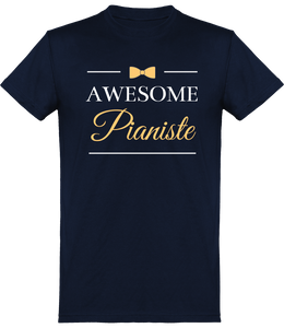 T-shirt Pianiste - Awesome Pianiste - Homme | Vêtements Piano