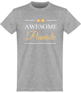 T-shirt Pianiste - Awesome Pianiste - Homme | Vêtements Piano