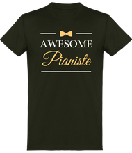 Charger l&#39;image dans la galerie, T-shirt Pianiste - Awesome Pianiste - Homme | Vêtements Piano