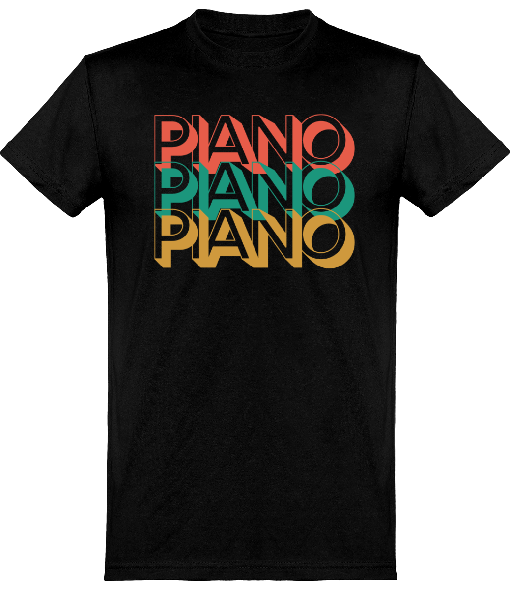 T-shirt Pianiste - Piano - Homme | Vêtements Pianiste