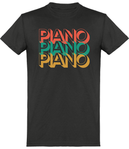 T-shirt Pianiste - Piano - Homme | Vêtements Pianiste