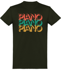 T-shirt Pianiste - Piano - Homme | Vêtements Pianiste