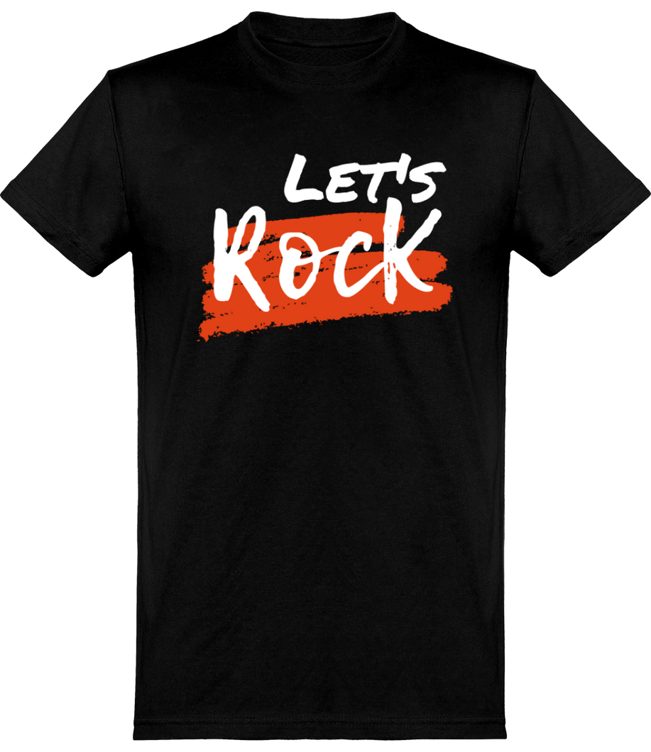 T-shirt Rock - Let's Rock - Homme | Vêtements Rockeur