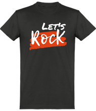 Charger l&#39;image dans la galerie, T-shirt Rock - Let&#39;s Rock - Homme | Vêtements Rockeur