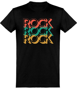 T-shirt Rockeur - Rock Rock Rock - Homme | Vêtements Rock N Roll