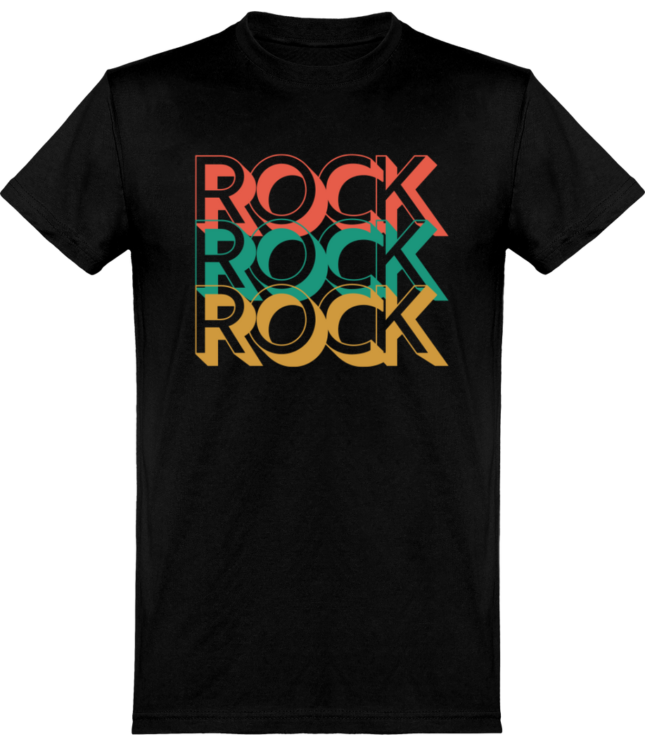 T-shirt Rockeur - Rock Rock Rock - Homme | Vêtements Rock N Roll