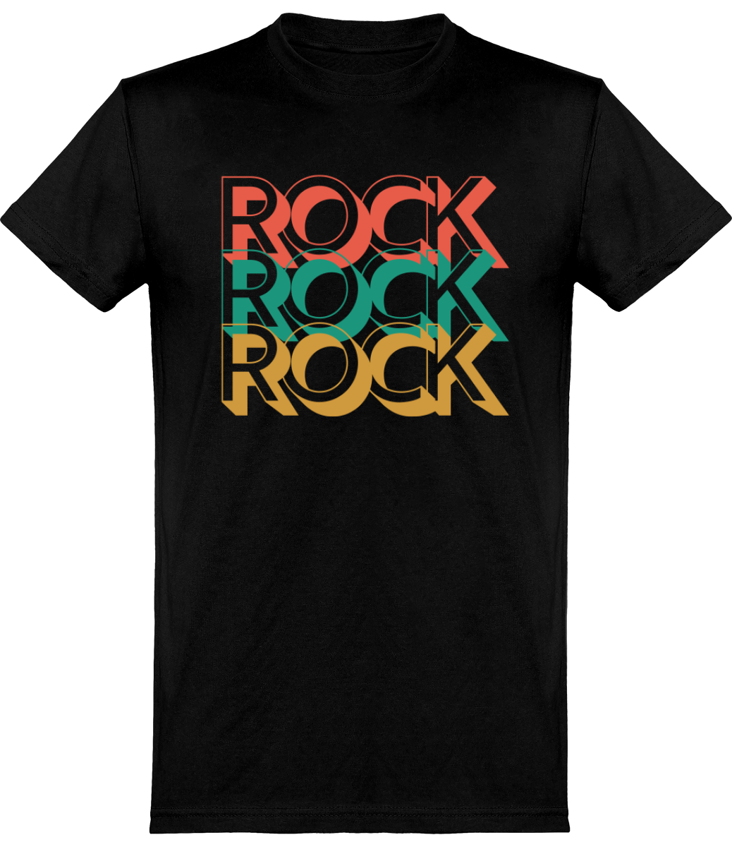 T-shirt Rockeur - Rock Rock Rock - Homme | Vêtements Rock N Roll