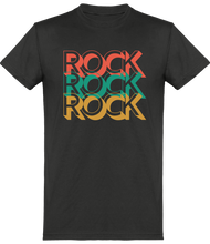 Charger l&#39;image dans la galerie, T-shirt Rockeur - Rock Rock Rock - Homme | Vêtements Rock N Roll