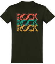 Charger l&#39;image dans la galerie, T-shirt Rockeur - Rock Rock Rock - Homme | Vêtements Rock N Roll