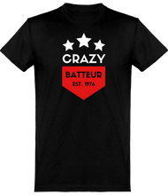 Charger l&#39;image dans la galerie, T-shirt Batteur - Crazy Batteur - Homme | Vêtements Batterie