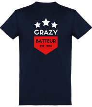 Charger l&#39;image dans la galerie, T-shirt Batteur - Crazy Batteur - Homme | Vêtements Batterie