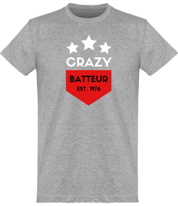 T-shirt Batteur - Crazy Batteur - Homme | Vêtements Batterie