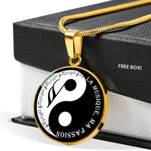 Charger l&#39;image dans la galerie, Pendentif Yin Yang Musique pour Musicien et Music