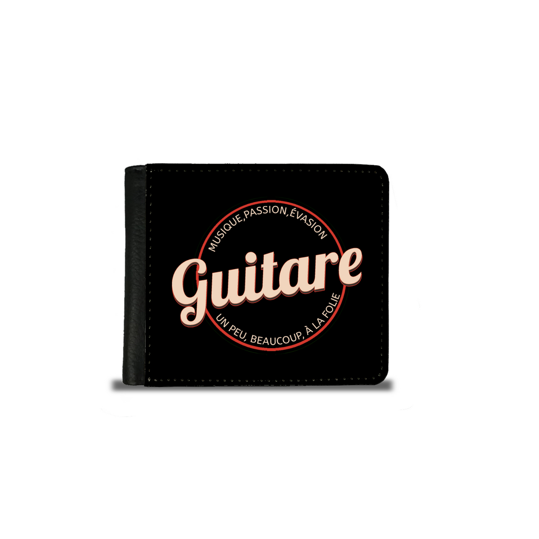 Guitare - Portefeuille homme | Guitare: Musique, passion, évasion